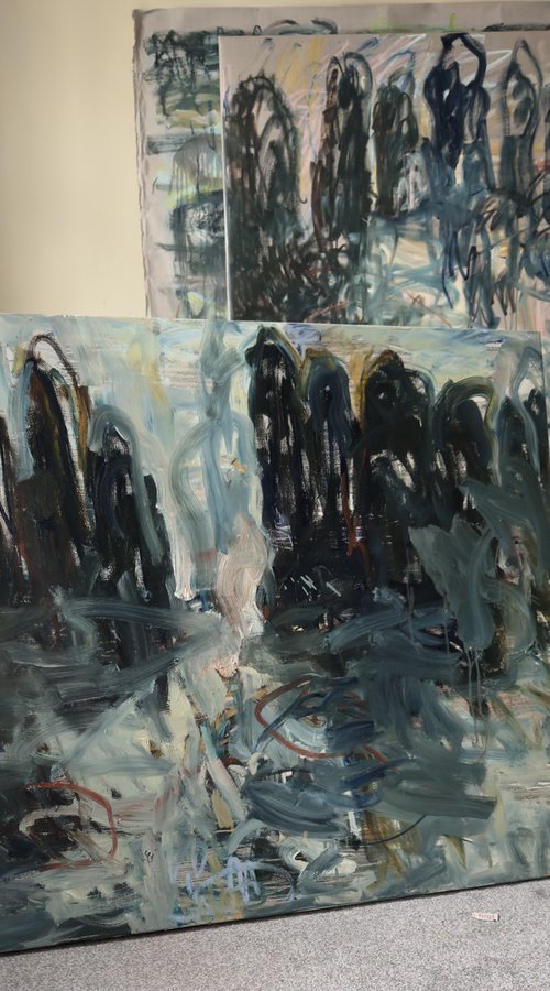 Winter walk by Lilia Orlova-Holmes