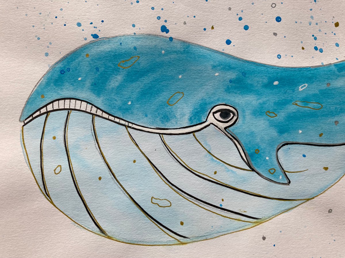 Happy Little Whale