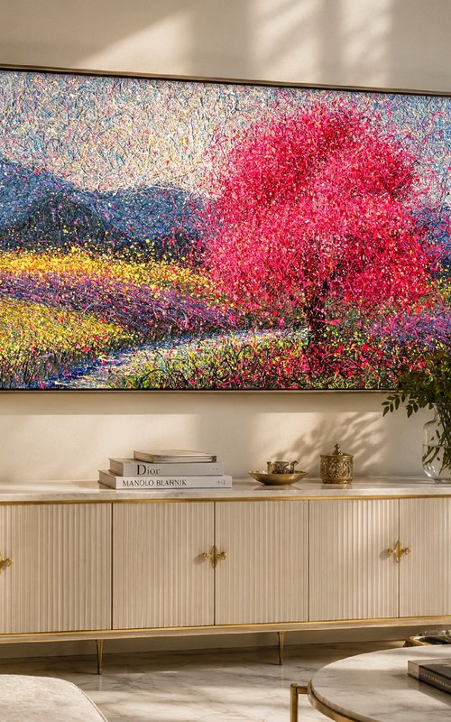 Radiant Canopy of Spring by Nadiia Antoniuk