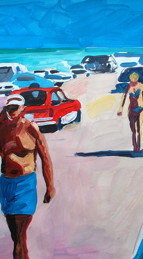 Daytona beach 1970s by Stephen Abela
