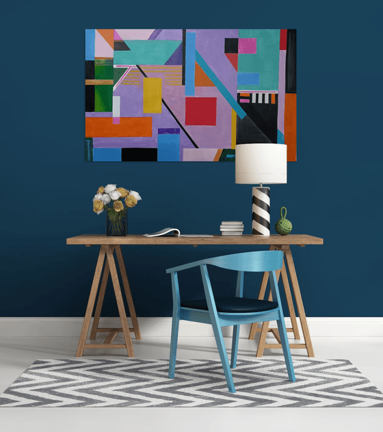 abstract9 - 53x30 in