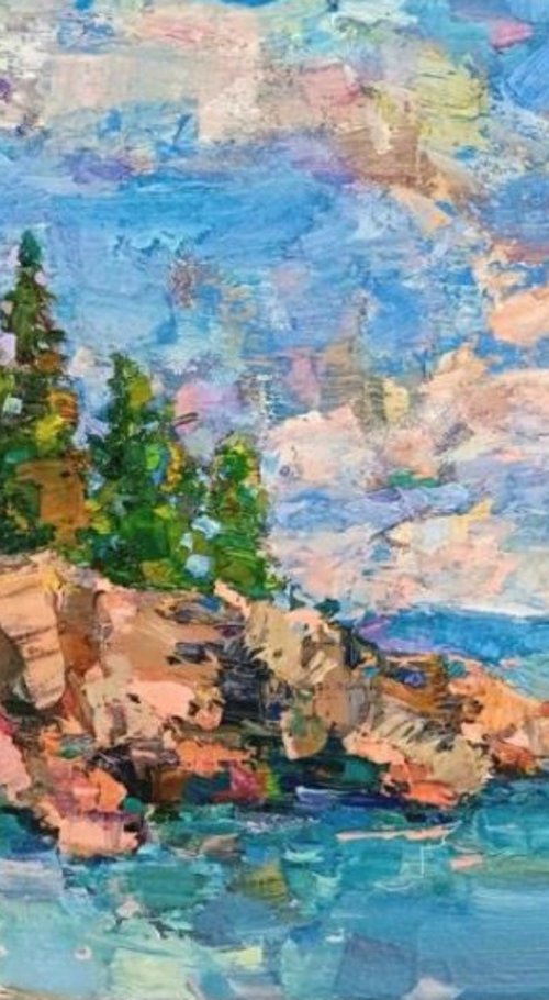 NEW ENGLAND. BLUE by Ruslan Khais