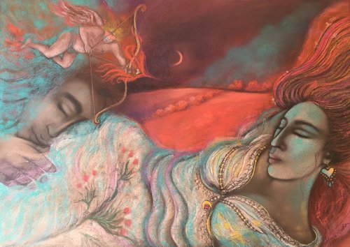 Venus Dreaming Under a Pink Moon by Phyllis Mahon
