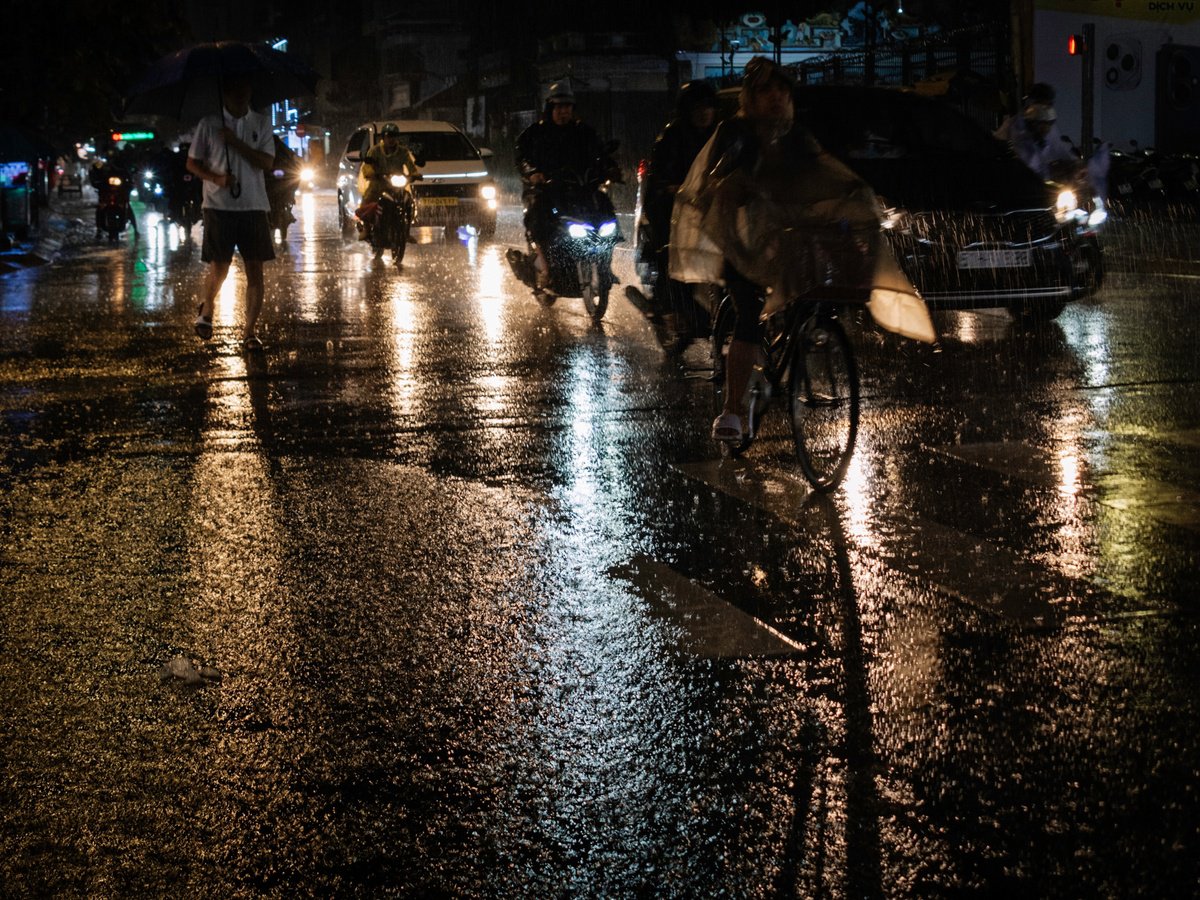 Urban And Pop Photograph , Rainy Nights In Saigon By Serge Horta, 56 X 42, Artwork For Sale On Artfinder