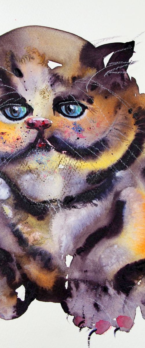 The Cheshire Cat 2 by Violeta Damjanovic-Behrendt