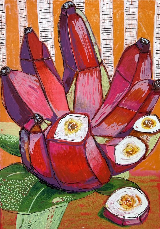 Red bananas