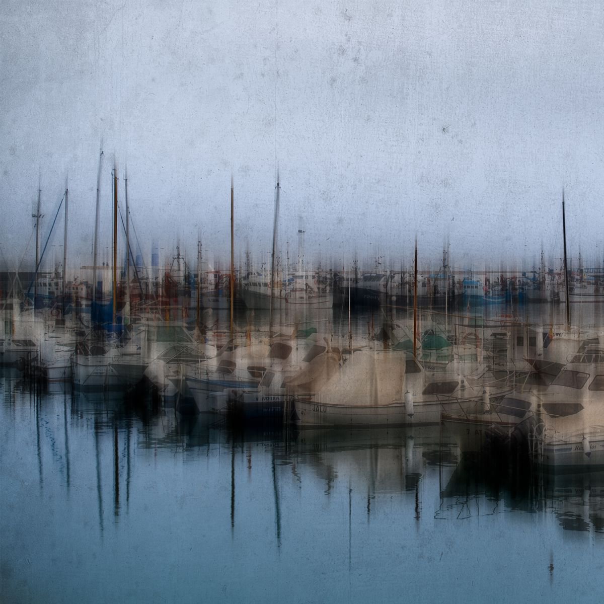 Boating Marina #1 Limited Edition 1/50 10x10 inch Photographic Print. by Graham Briggs