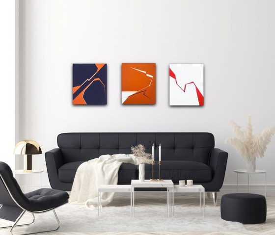 Fracture Sequence Triptych