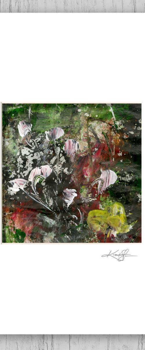 Mystic Garden 8 - Floral Painting by Kathy Morton Stanion by Kathy Morton Stanion