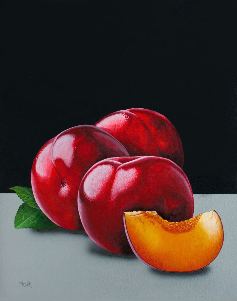 Nectarines by Dietrich Moravec