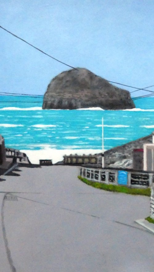 Trebarwith Strand by Tim Treagust