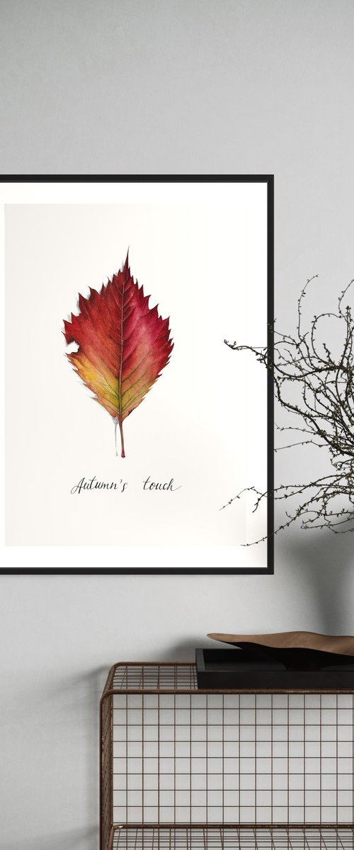 Autumn’s touch by Julia Gorislavska