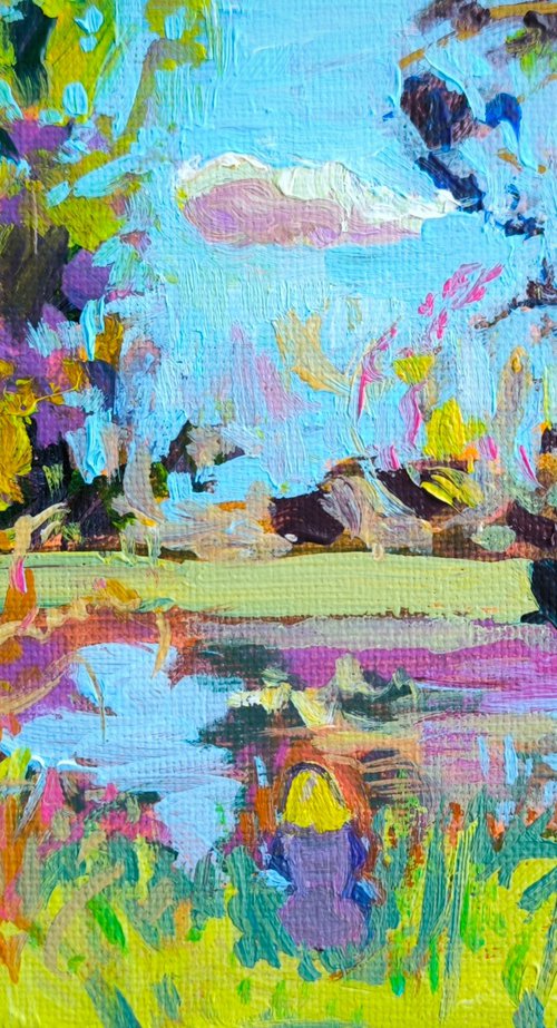 Introspection by the Water by Linda Clerget
