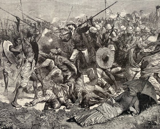 The death of Colonel Burnaby