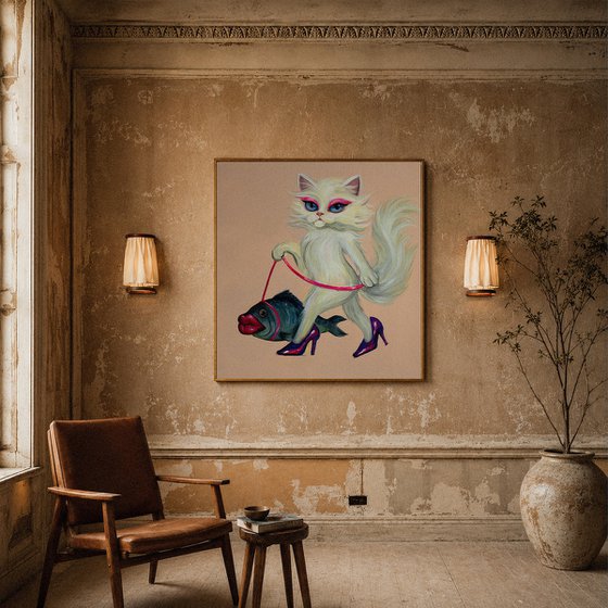 The Lady with the Fish