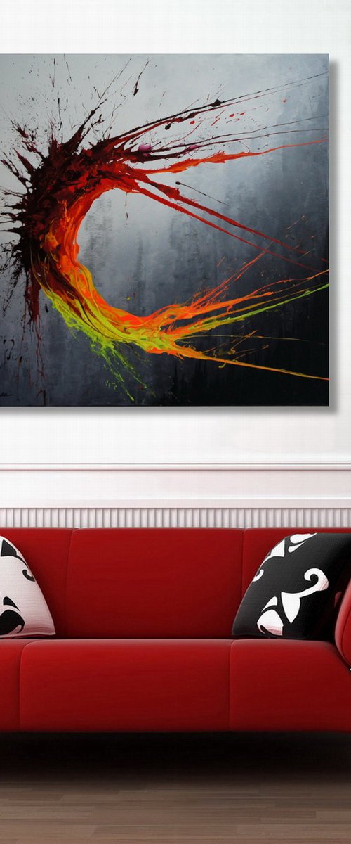 Twisting Fire VIII by Ansgar Dressler