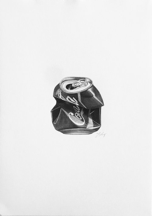 Coke can by Amelia Taylor
