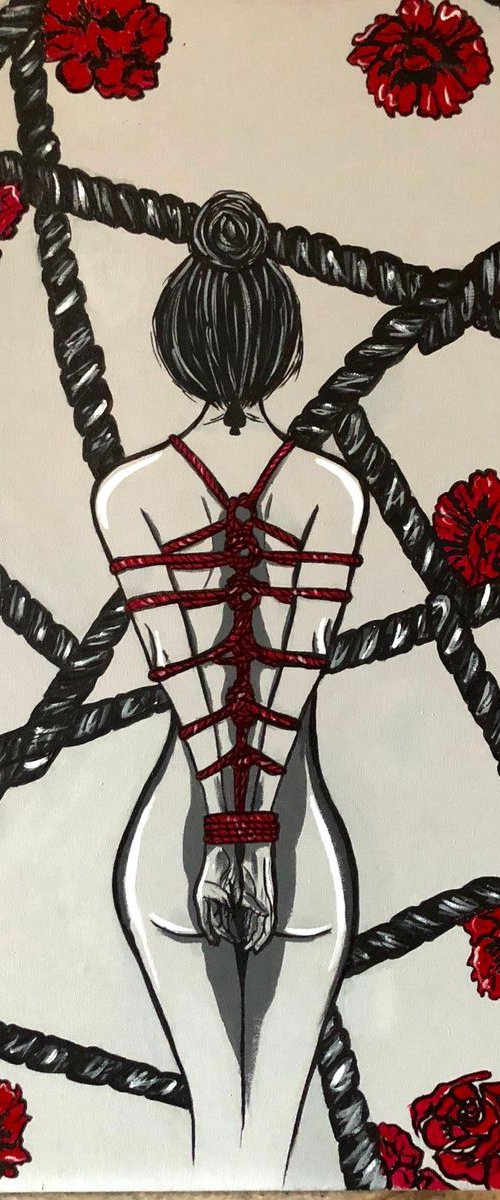 Shibari by Malyarr