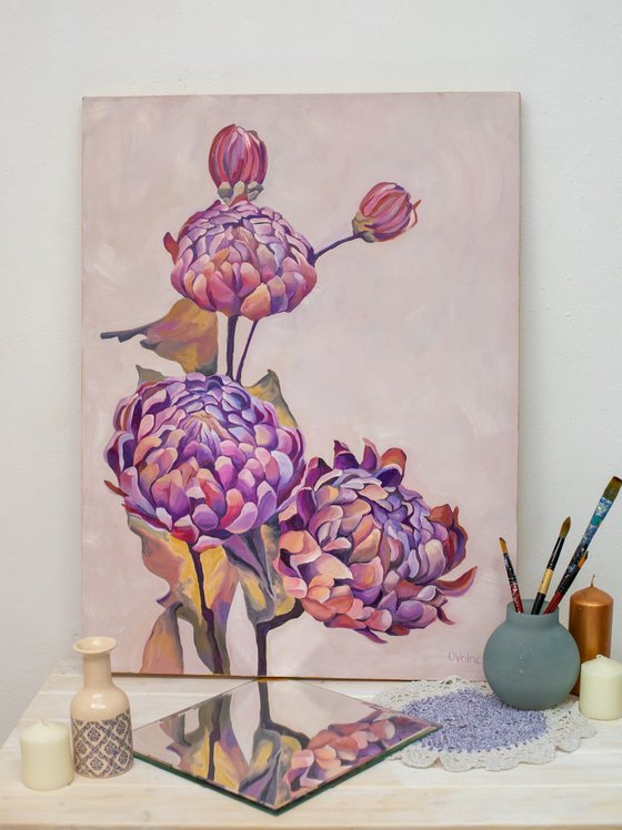 Lilac Dahlias