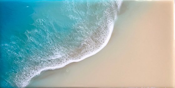 White Sand Beach #37 Seascape Ocean Lover Gift idea