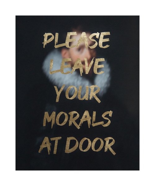 PLEASE LEAVE YOUR MORALS AT THE DOOR by AAWatson