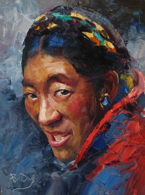 Tibet Women by Paul Cheng