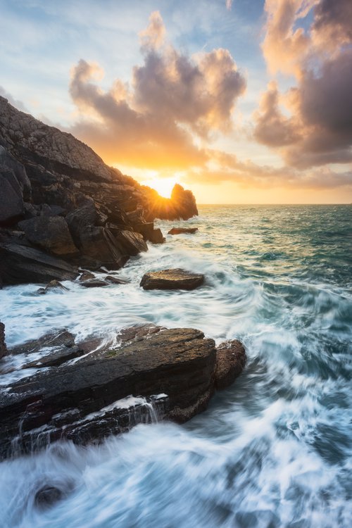 SEA AND SUN - Photographic Print on 10mm Rigid Support by Giovanni Laudicina