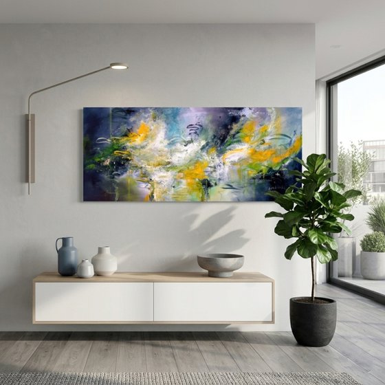 Citrus Storm Over Blue