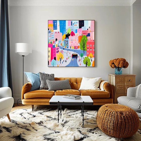 Golden Autumn Over Smolenskaya