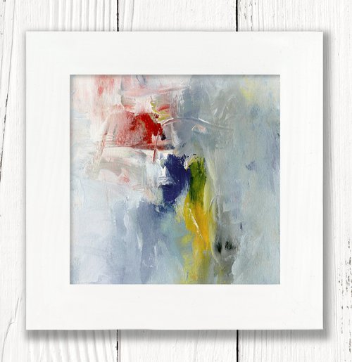 Oil Abstraction 175 - Framed Abstract Painting by Kathy Morton Stanion by Kathy Morton Stanion