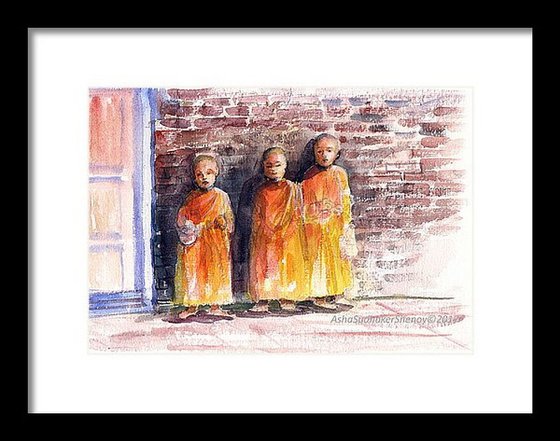 Three young monks 2
