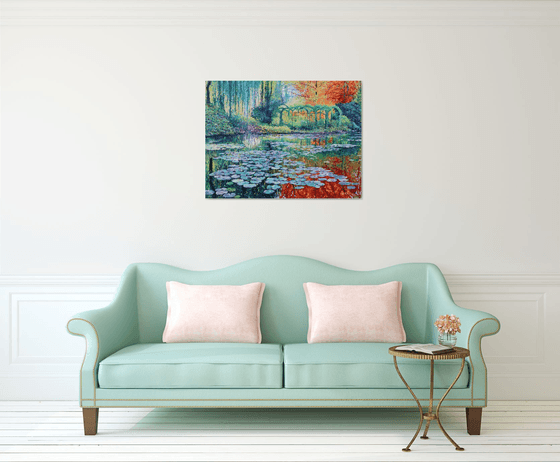 Lily Pond Reflections