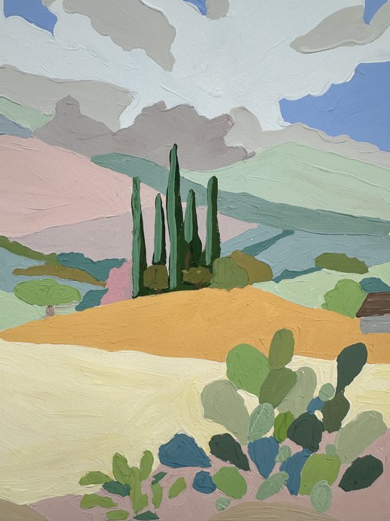 Golden Landscape 4