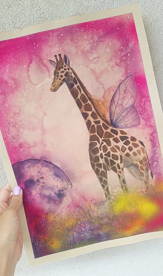 Whimsical Giraffe