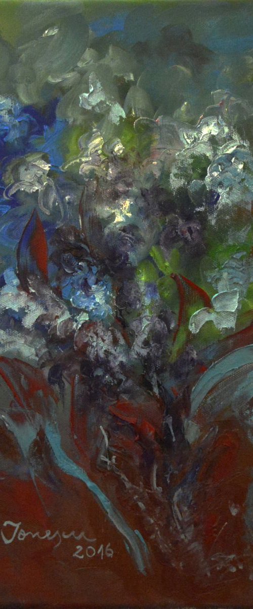 "Blue Flowers" by Mihaela Ionescu