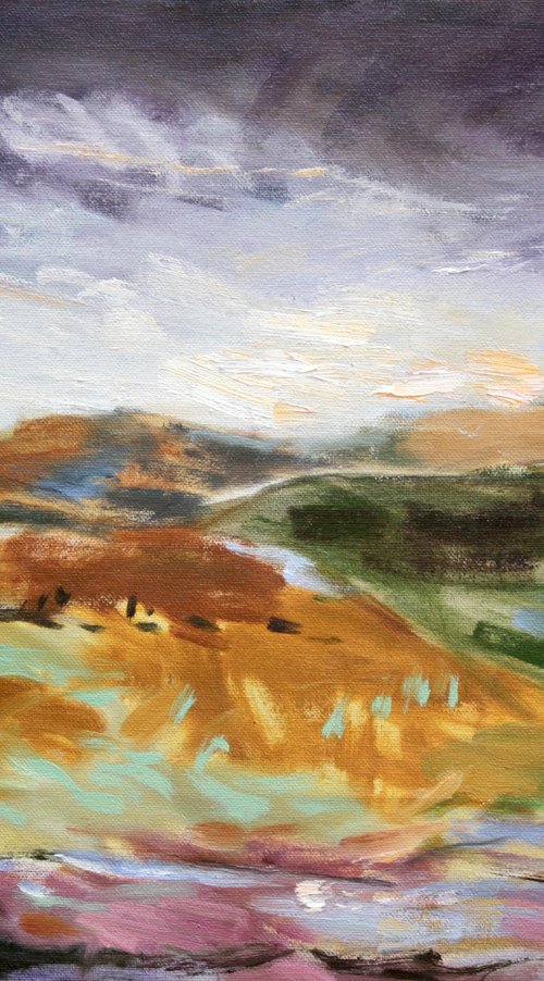 Dusk Over the Mesa by Simona Gocan