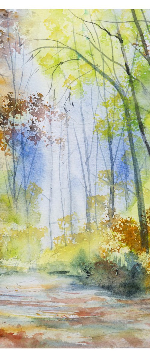 Autumnal Forest by Yulia Schuster