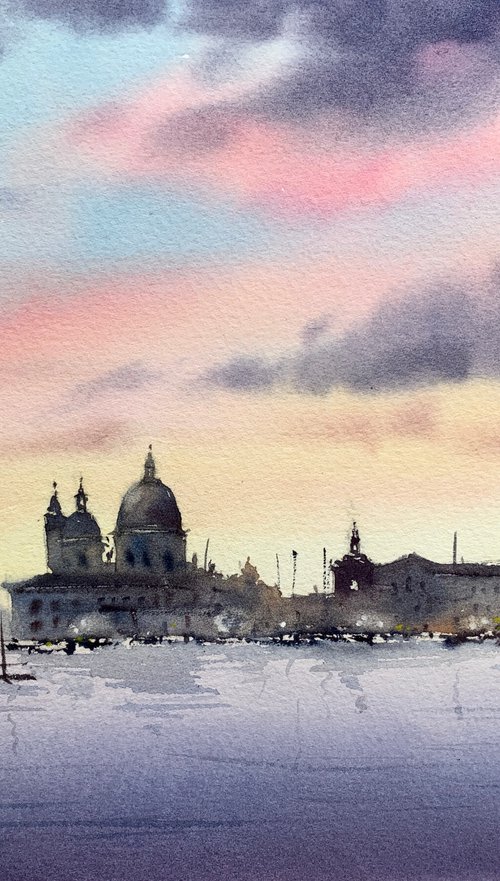Basilica di Santa Maria della Salute (small) by Eugenia Gorbacheva