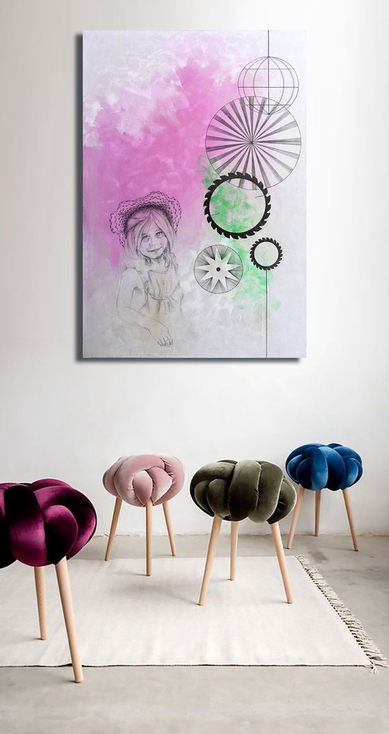 La bambina dai disegni magici