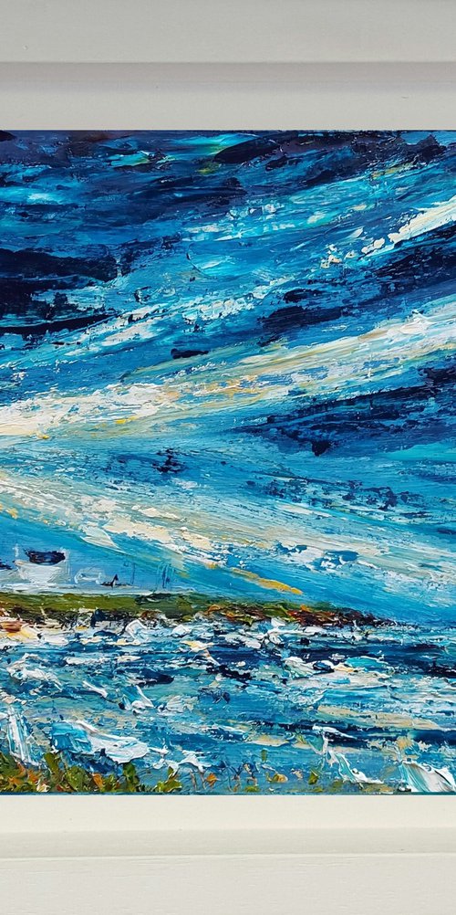 Storm over Head Lighthouse, Wexford Ireland by Niki Purcell