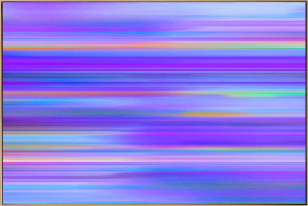 Organic Landscape Acrylic Painting By Jonas Peres, 59 X 39, Happy Day, Ii, Original Artwork