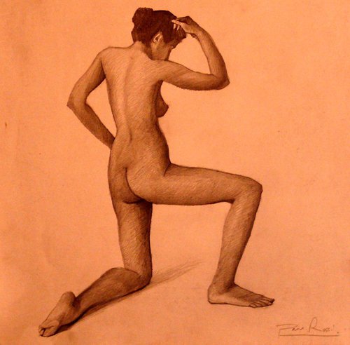 Study Of Nude by Paul Rossi