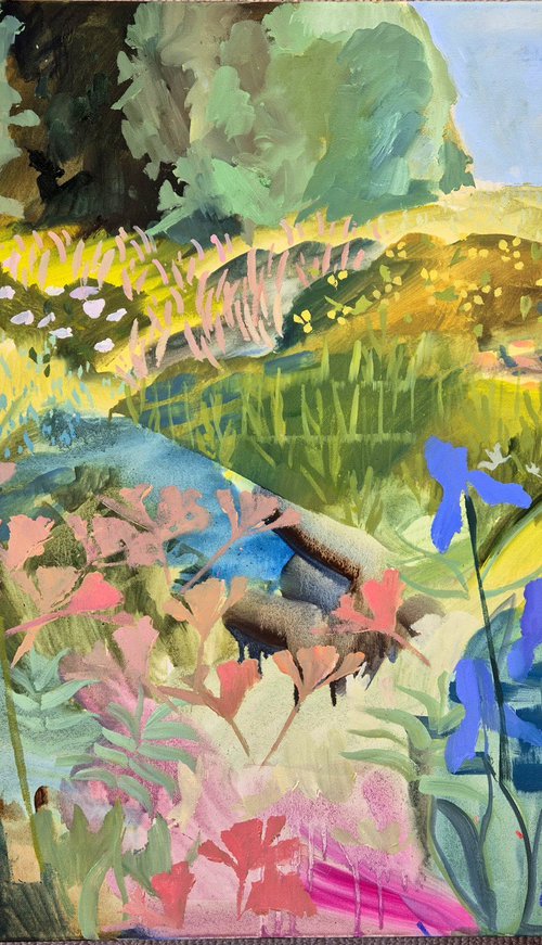 Somerset Garden #2 by Katharine Rowe