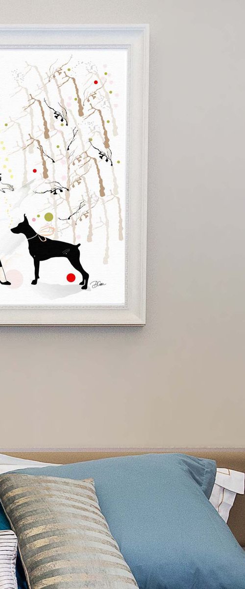 Geraldine and her Dog by Artemisia