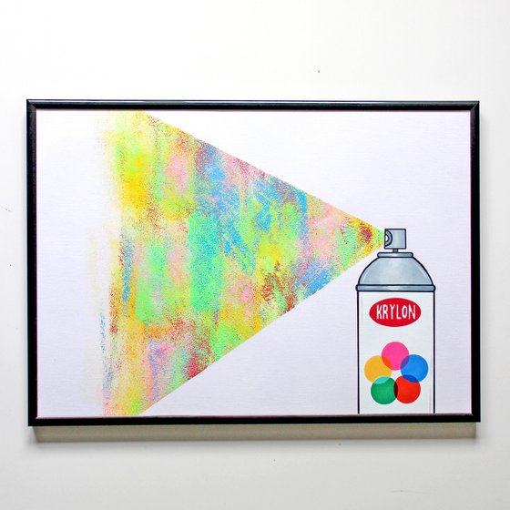 Krylon Graffiti Spray Can