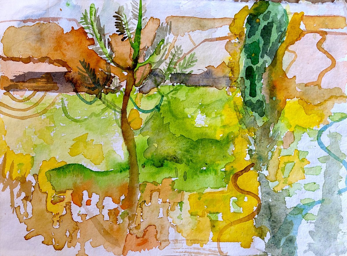 Original Watercolour - Springdom by Kelly Norman