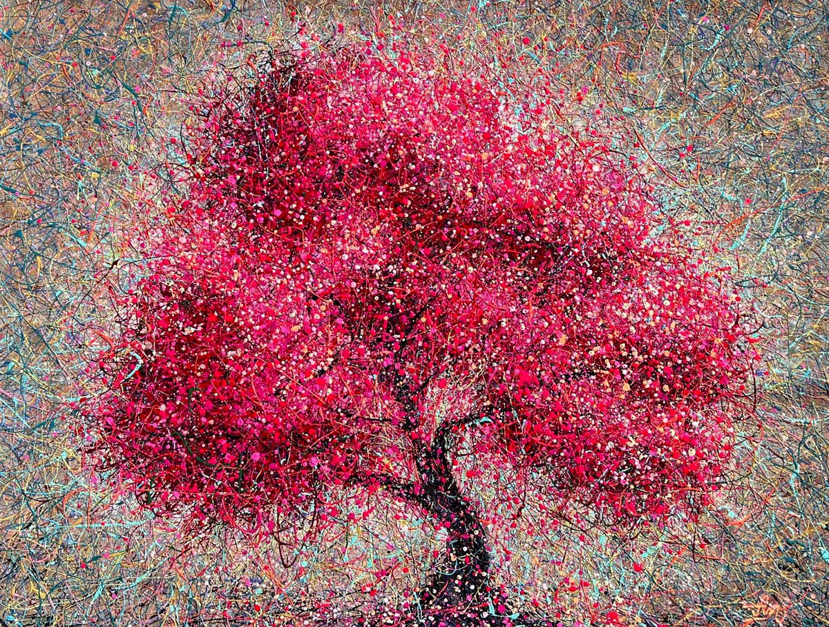  Ephemeral Elegance By Nadiia Antoniuk, 55 X 43, Artwork For Sale On Artfinder