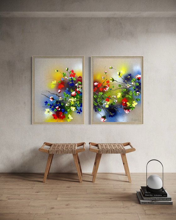 Light Field - Diptych