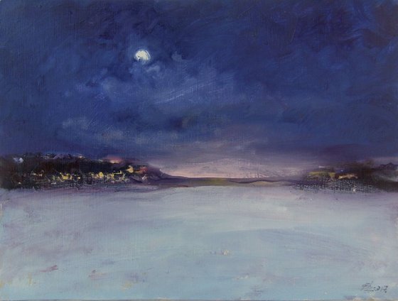 Winter night#2 40X30cm