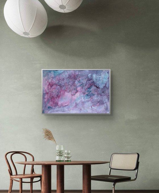 Majestic Abstract Purple